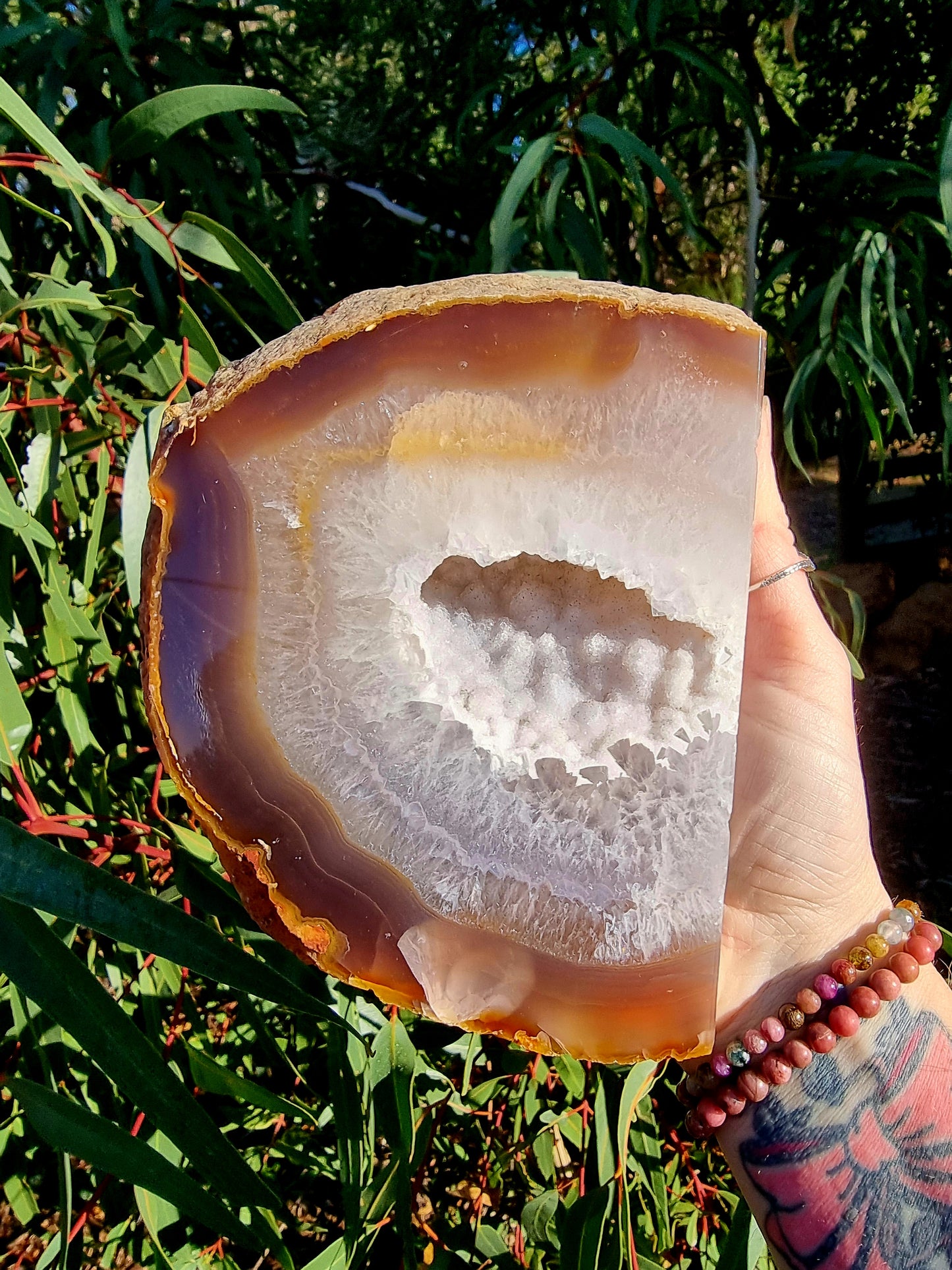 Large Natural Polished Agate