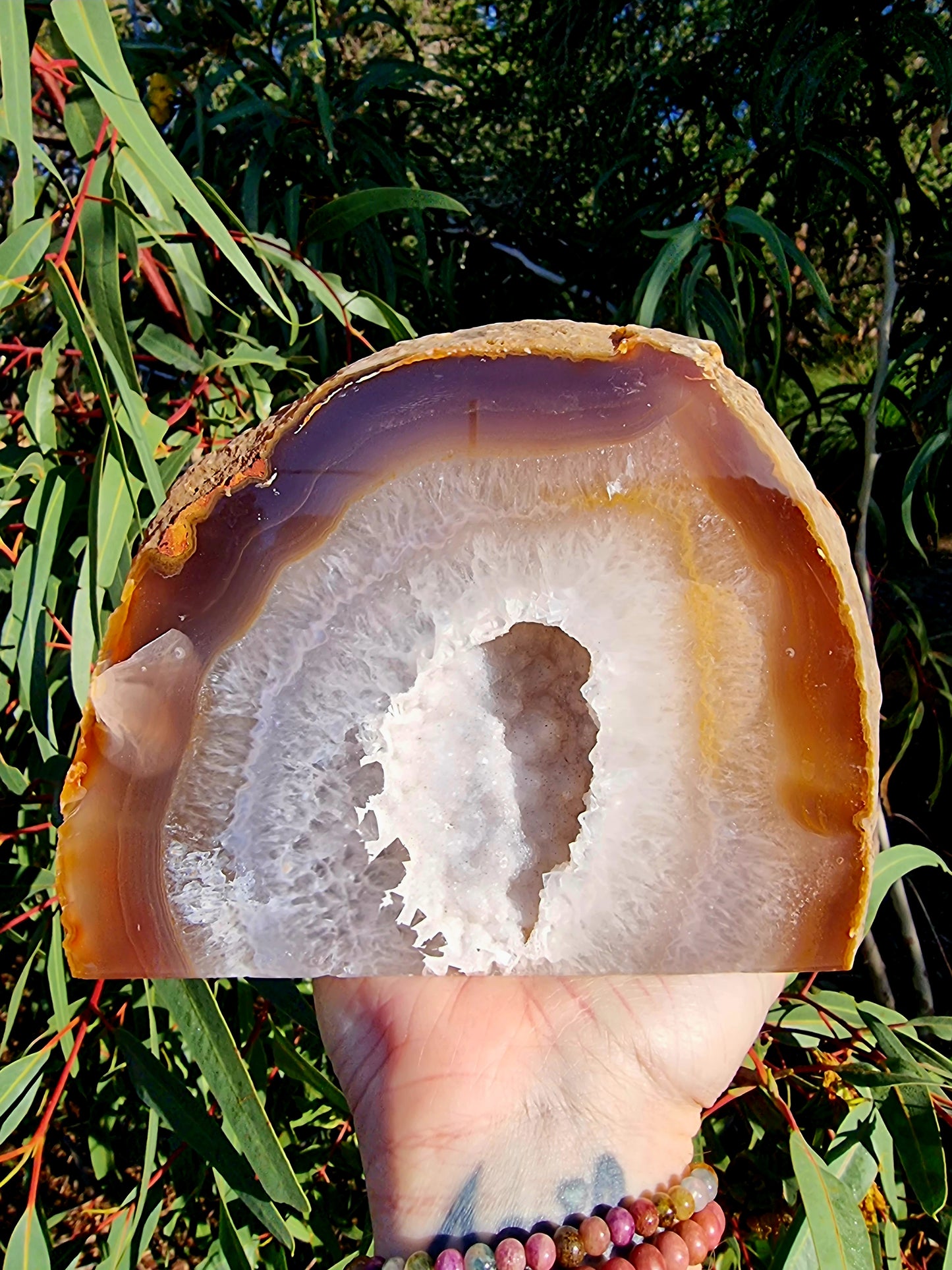Large Natural Polished Agate
