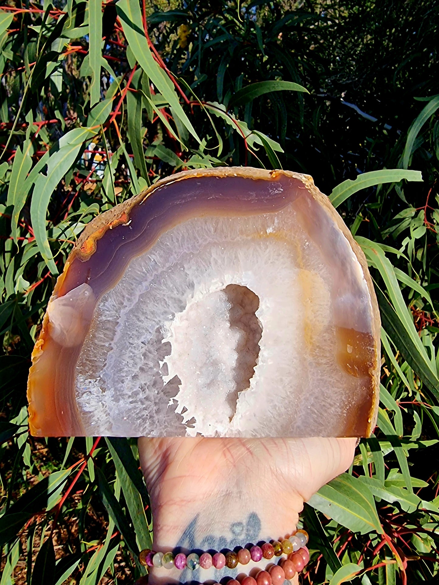Large Natural Polished Agate