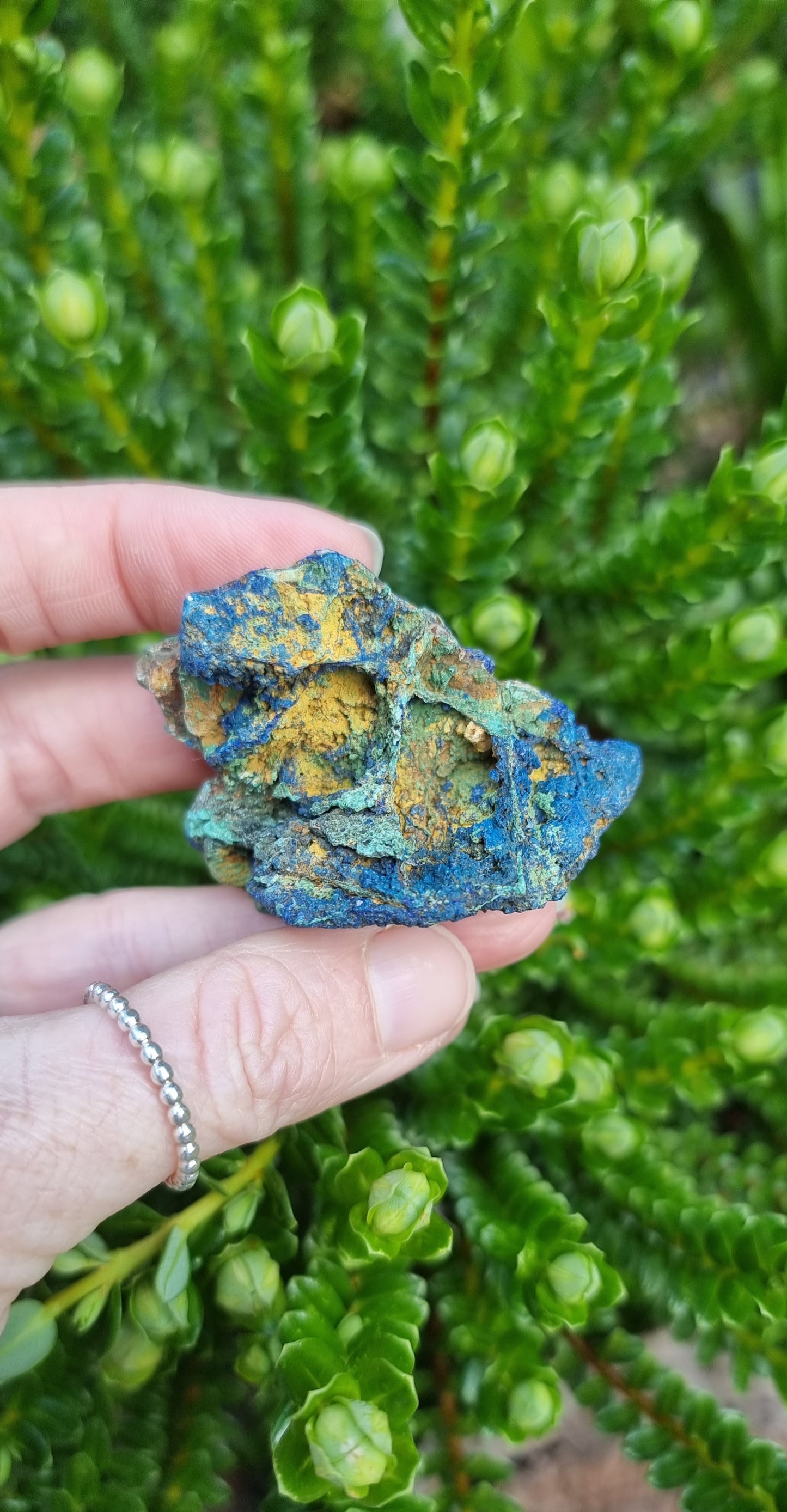 Azurite and Malachite Raw