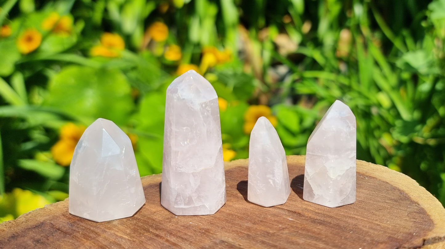 Mini Rose Quartz Points