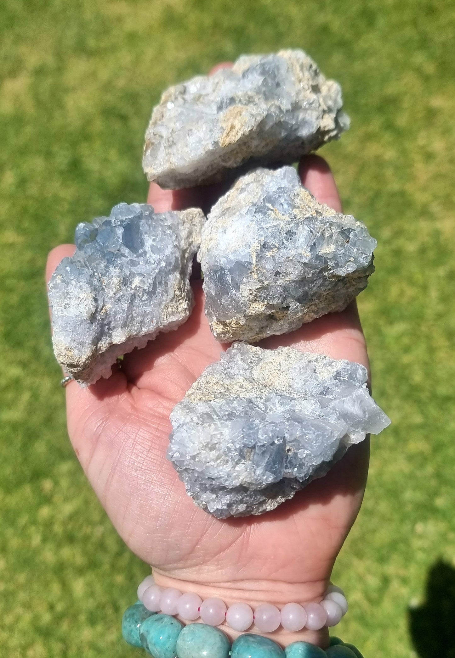 Raw Celestite Cluster