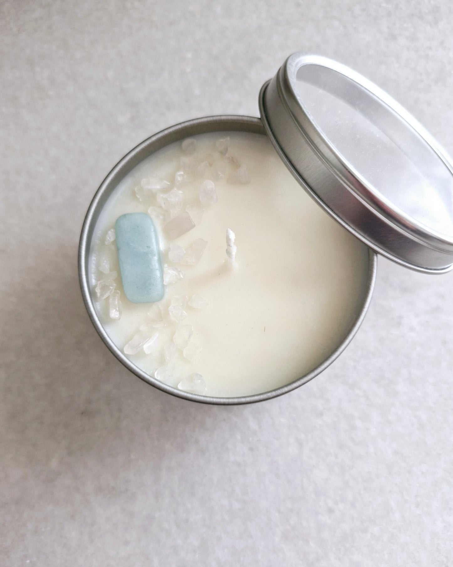 Relax with Amazonite and Clear Quartz Crystals