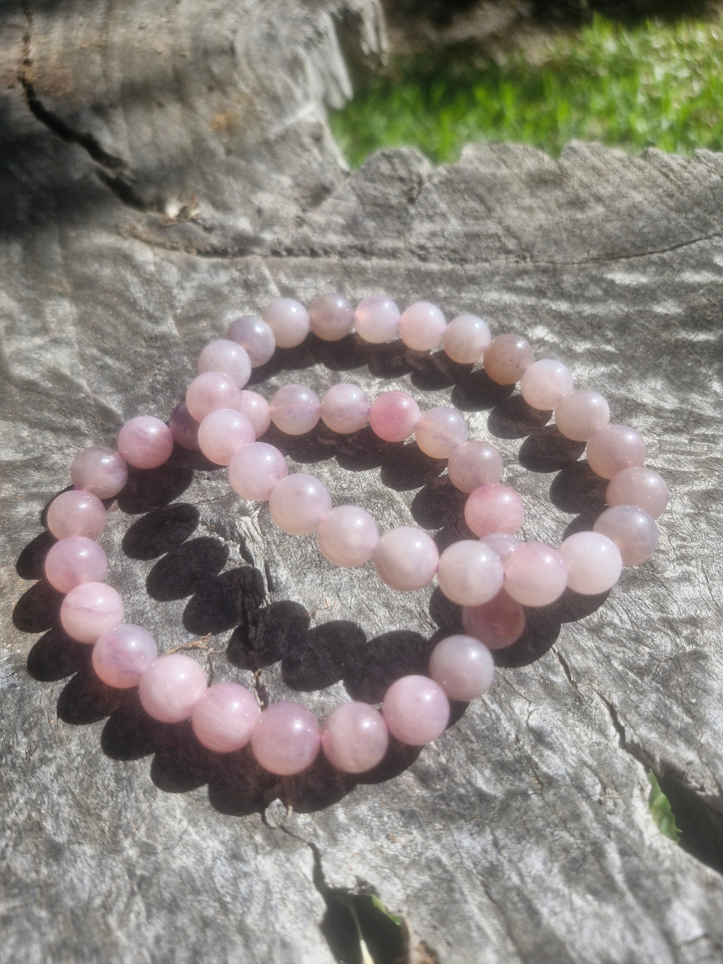 Plum Rose Quartz Bracelet