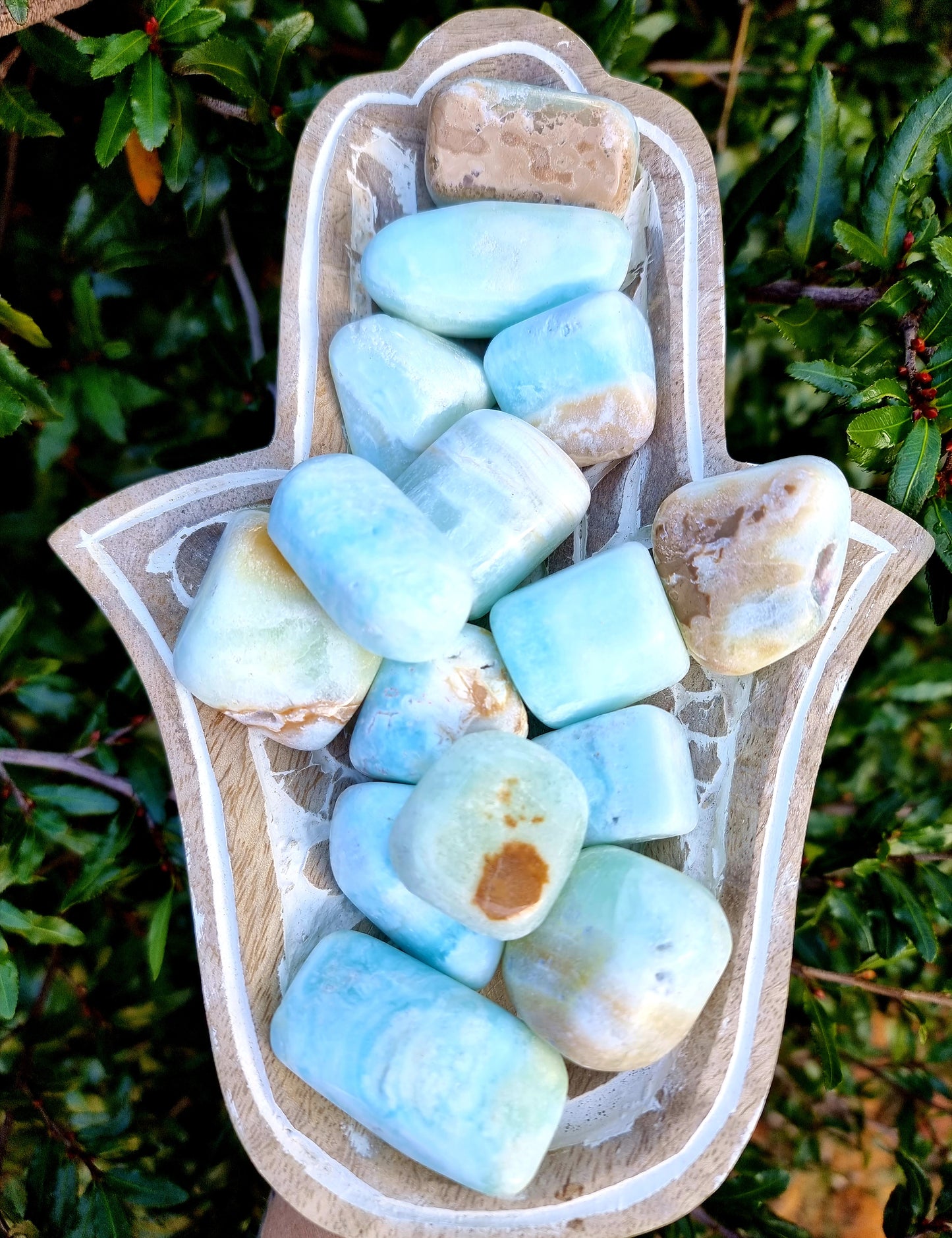 Caribbean Calcite Tumbles