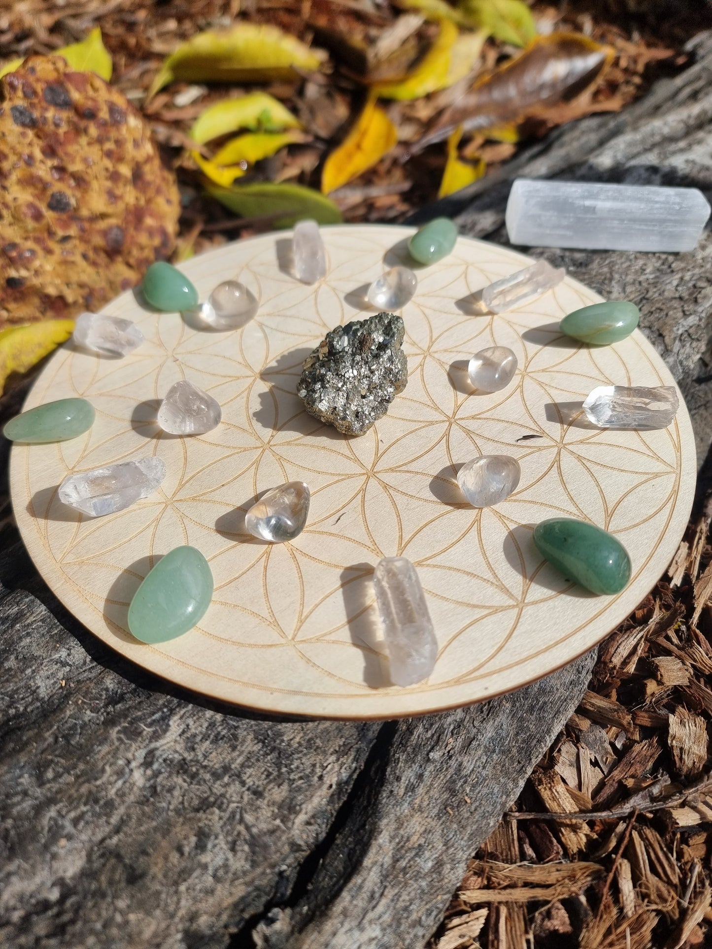 Abundance Crystal Grid
