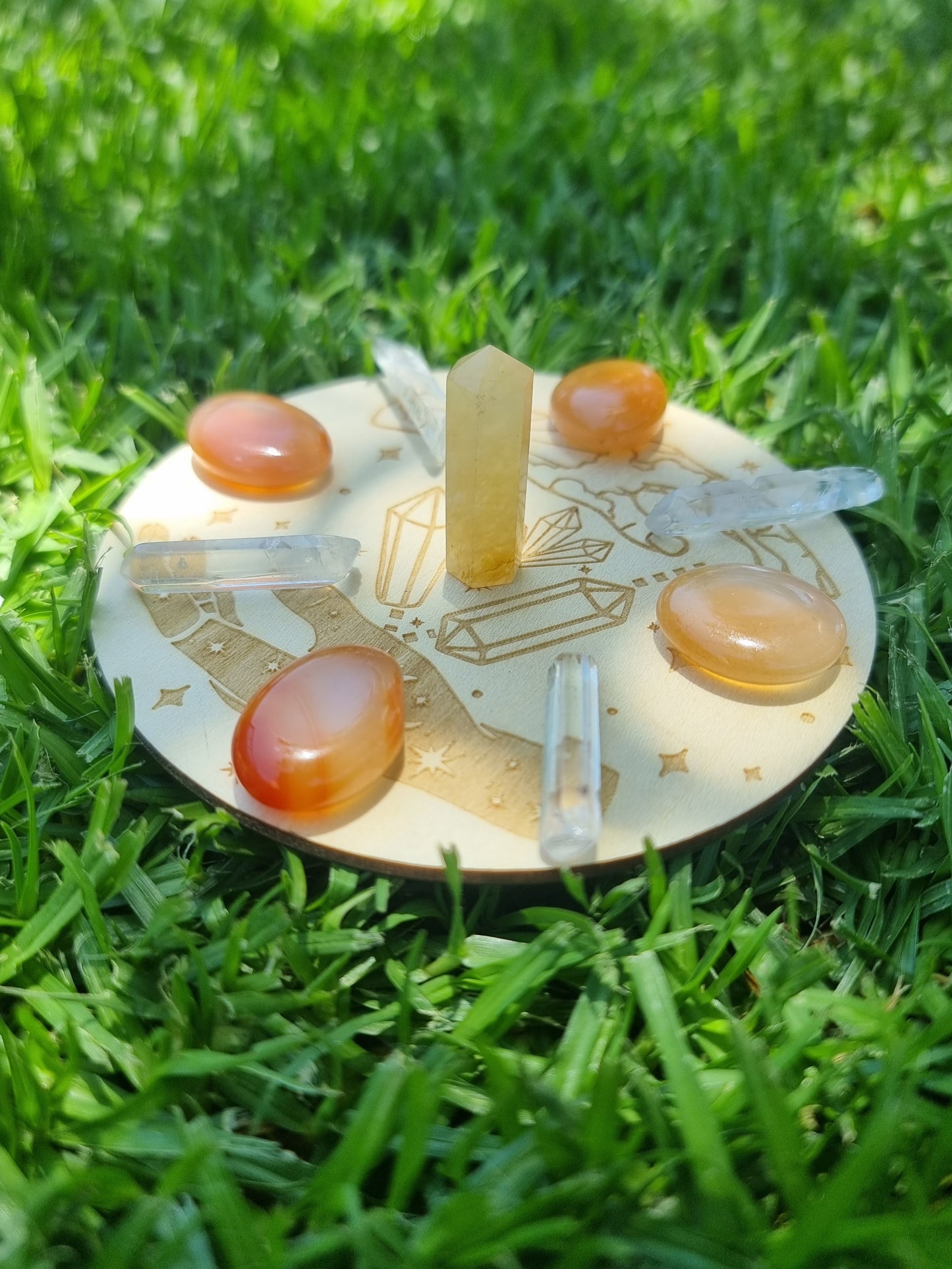 Mini Energy Boost Crystal Grid