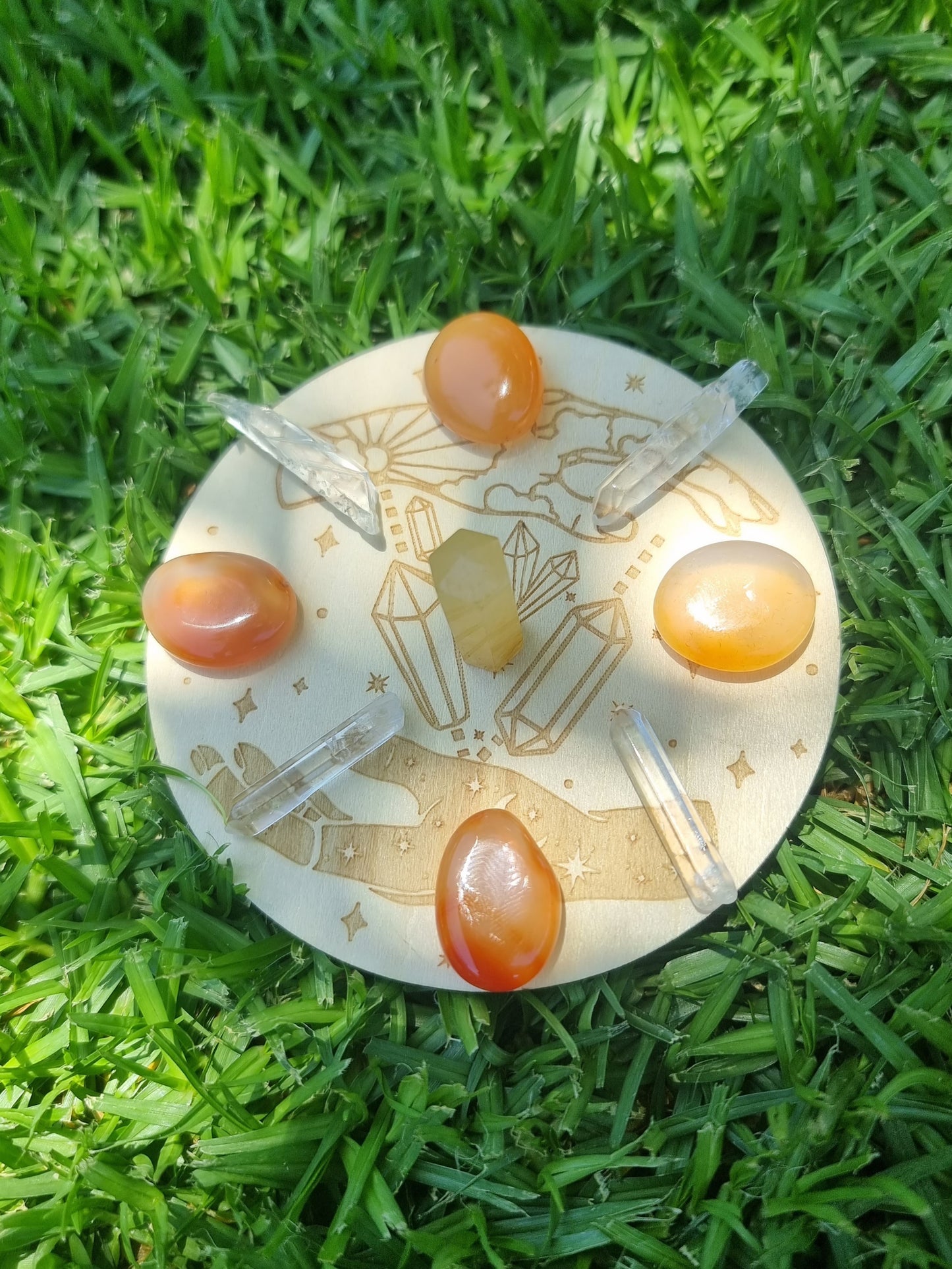 Mini Energy Boost Crystal Grid
