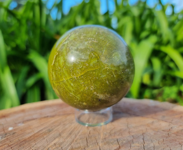 Green Opal Sphere #3