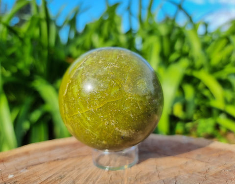 Green Opal Sphere #3