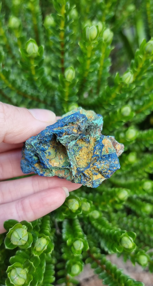 Azurite and Malachite Raw