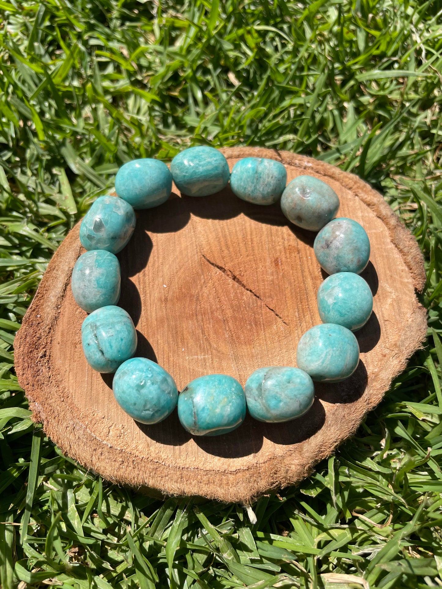 Amazonite Bracelet - Chunky