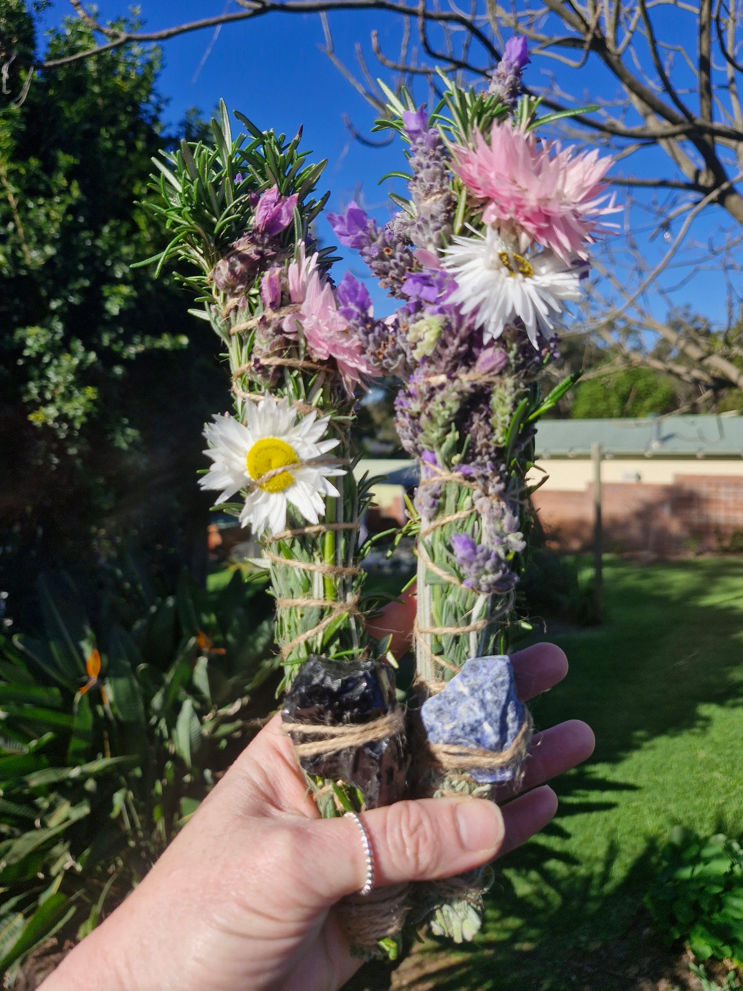 Crystal Smudge Sticks