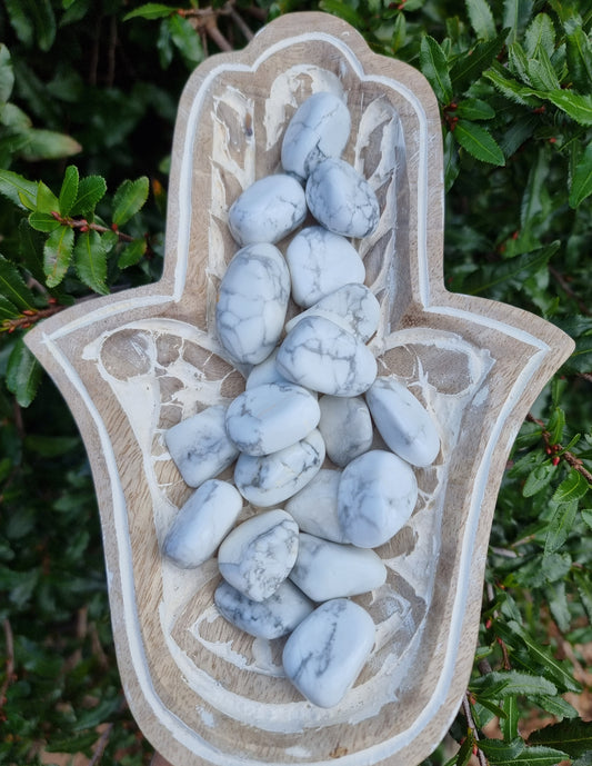 White Howlite Tumble