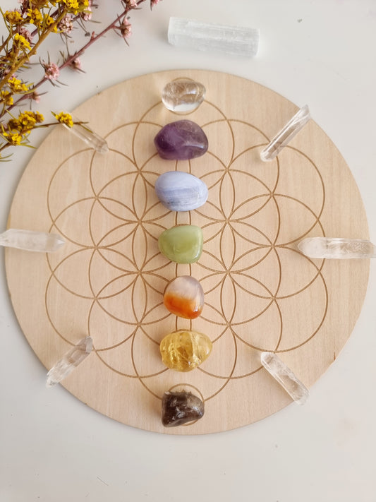 Chakra Crystal Grid 