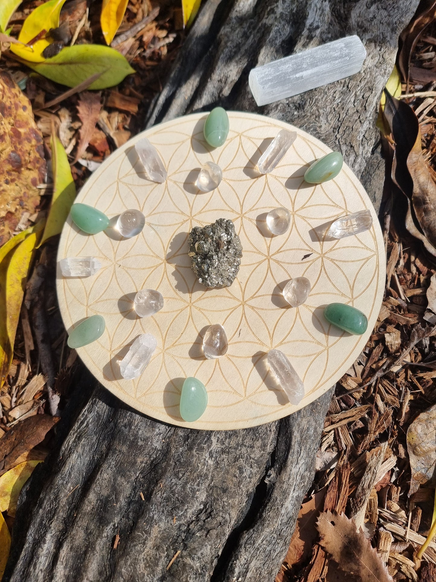 Abundance Crystal Grid

 