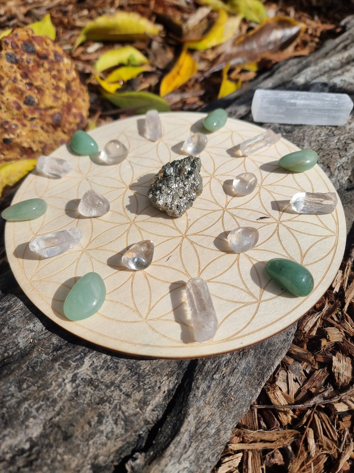 Abundance Crystal Grid

 