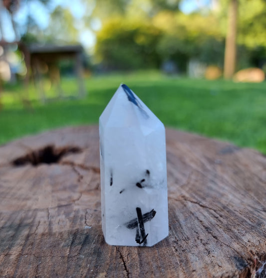 Tourmalated Quartz Point