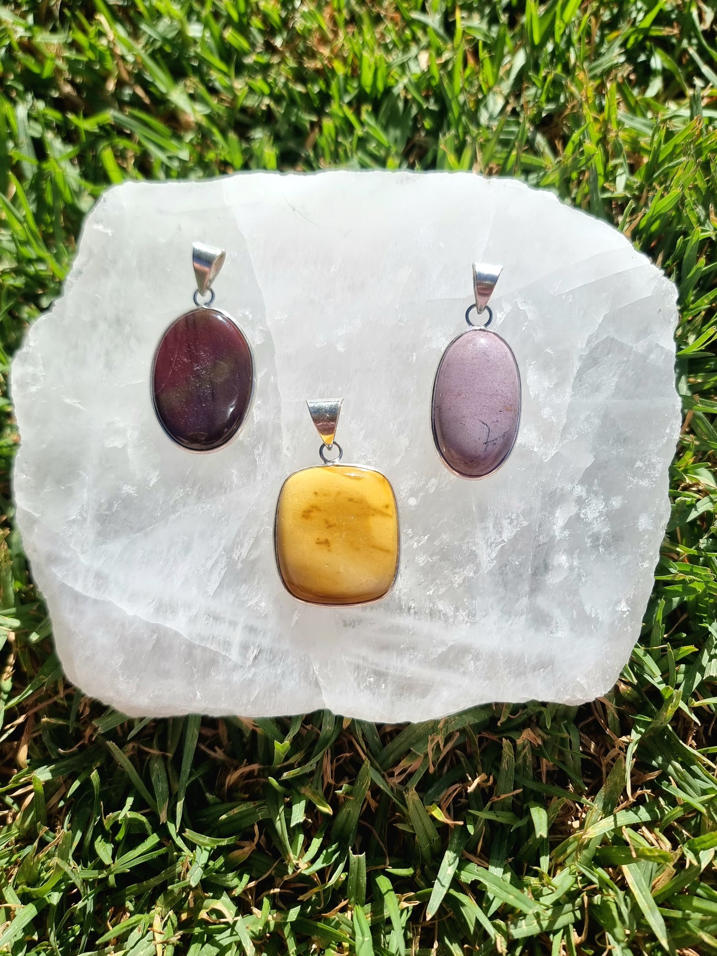 Mookaite Pendants