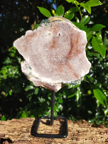 Pink Amethyst + Stand#3